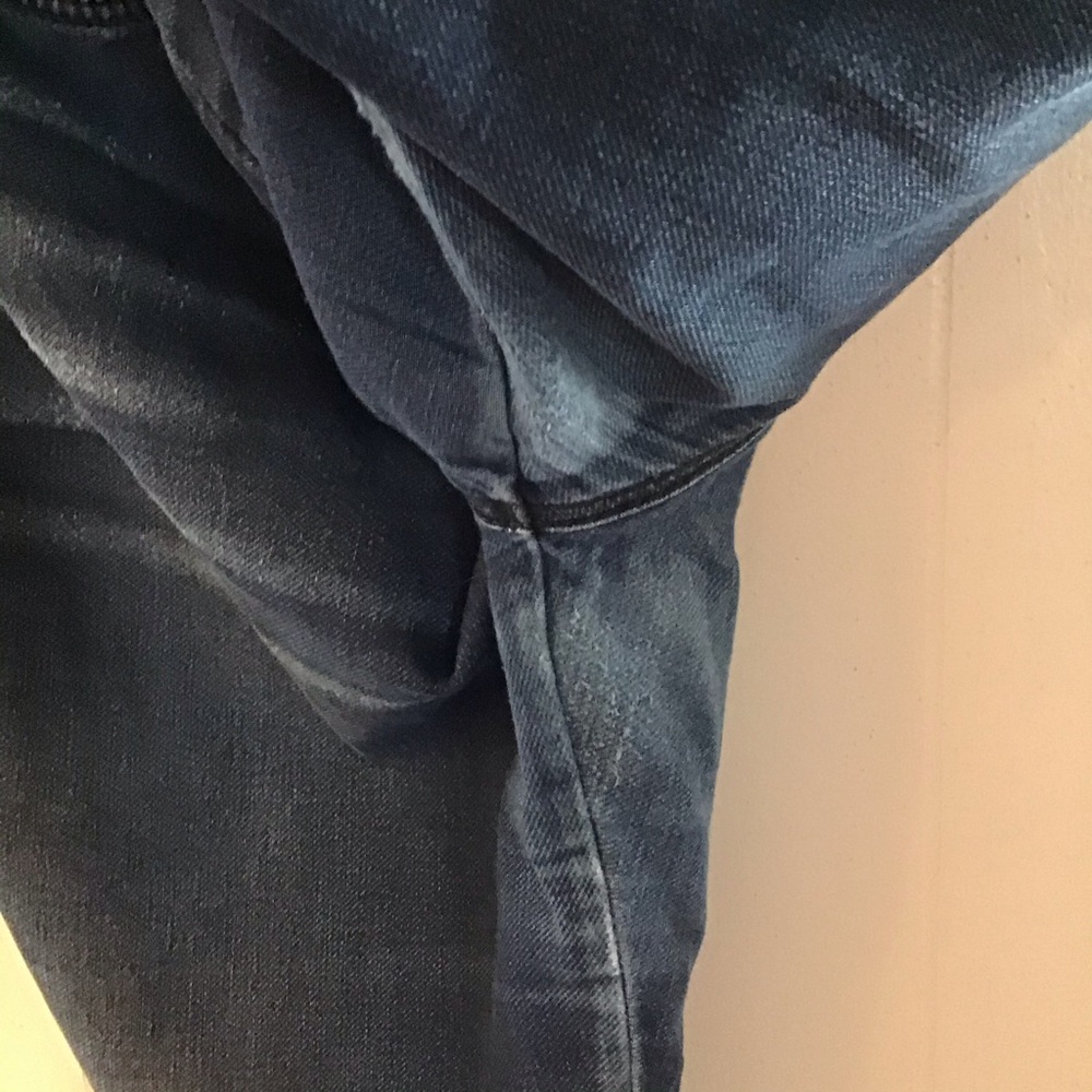 SILVER PULL ON ELASTIC WAIST LEGGING (L) - Picture 6 of 7